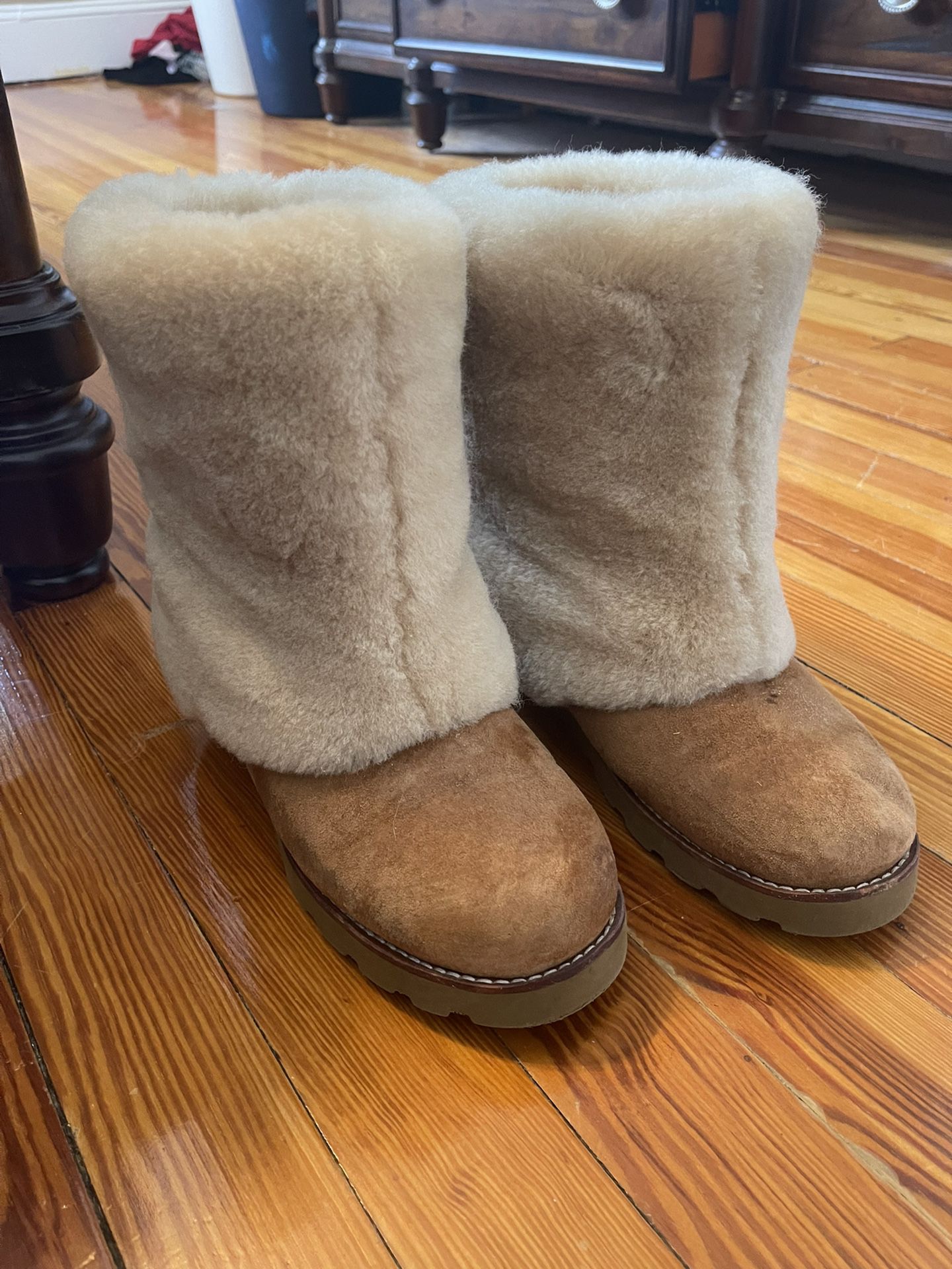 Fuzzy Ugg Boots