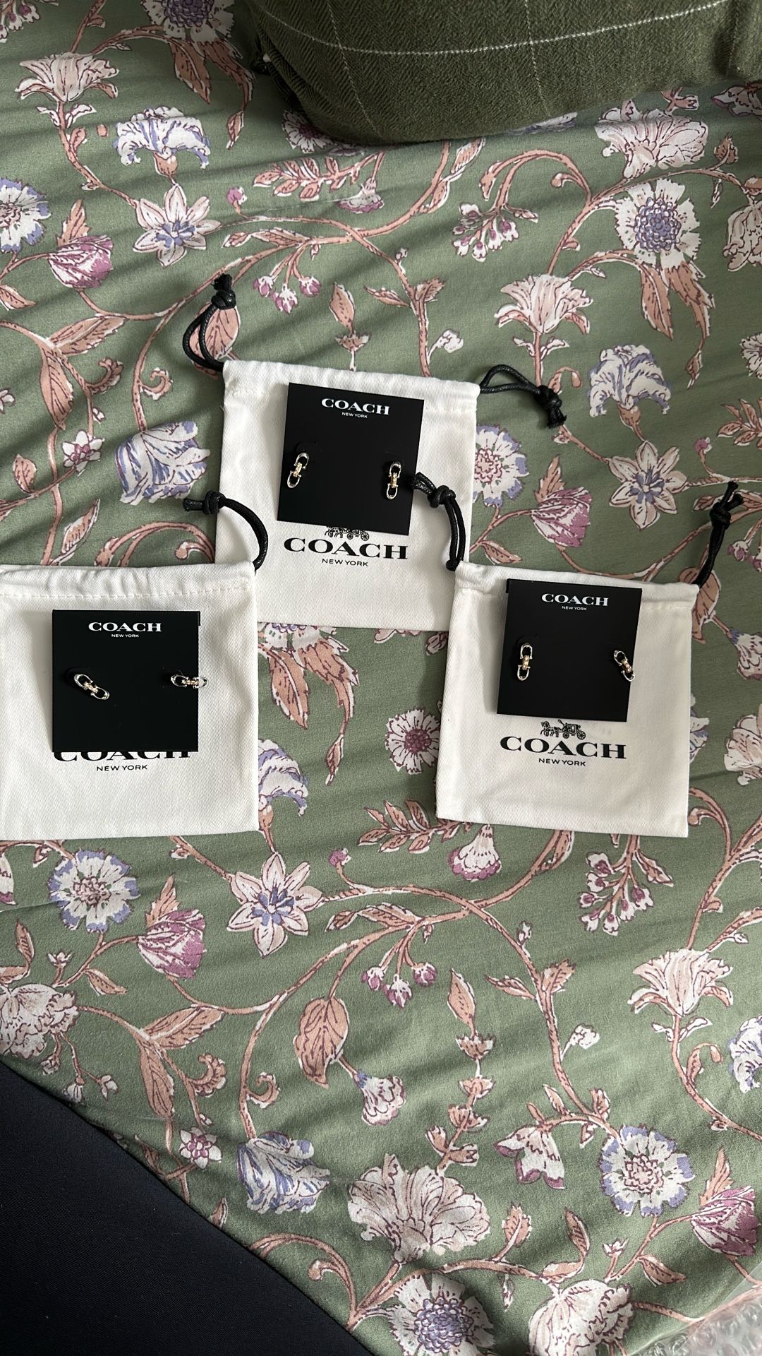  Coach Earrings