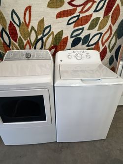 GE Washer And  Dryer Laundry 