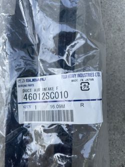 Subaru Air Intake Hose (Front) - Brand New OEM