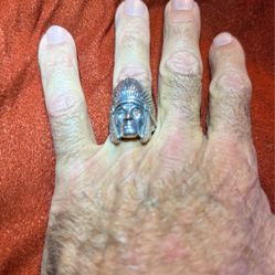 Sterling Silver Chief Ring