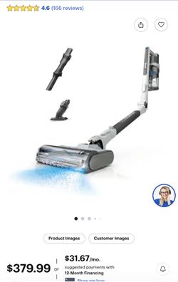 Shark - PowerPro Flex Reveal Cordless Vacuum - White model IZ382H
