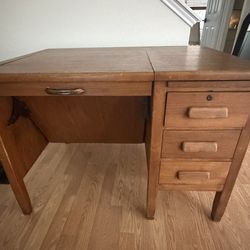 1950s Type Writer Desk