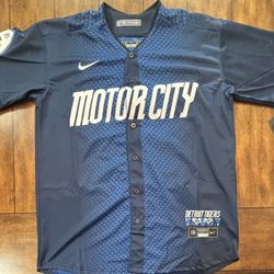 Detroit Tigers City Connect Motor City Zach McKinstry Adult Medium NWT