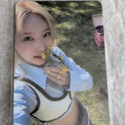 TWICE Between 1&2 Nayeon Autographed Non-Sport Trading Card JYP 2022