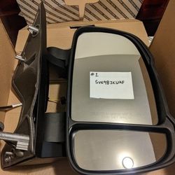Three Brand New OEM  2014-2021 Promaster Passenger (Right) Side Mirror Assemblies - Part #5VE9-8JXWAF