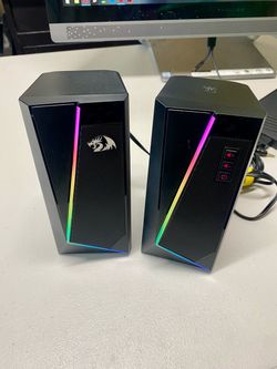 Redragon GS520 RGB Gaming Desktop Speakers