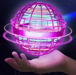 Magic Boomerang Ball Hover Drone Floating Cosmic Globe Fidget Spinner Dazzling Lights