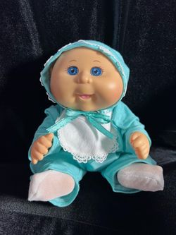 Cabbage Patch Kids Baby Doll Teal Outfit