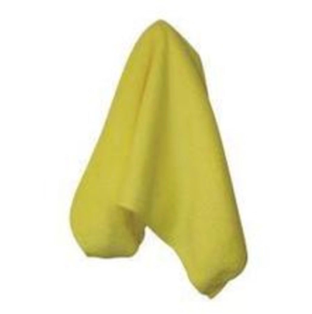 Impact® Premium Weight Microfiber Cloth, 16 in. x 16 in., Yellow | 12/Case