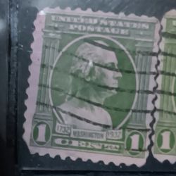 George Washington One Cent Stamp