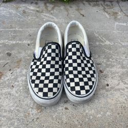 Checkered Vans