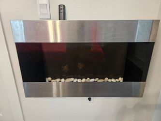 Wall fireplace