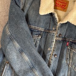 90s Sherpa Jean Jacket 