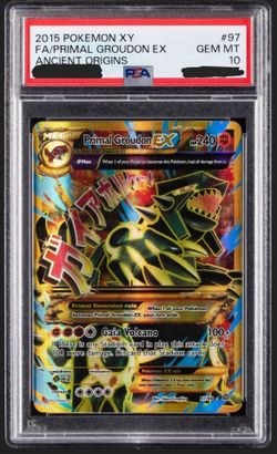 Primal Groundon EX #97 PSA 10 [Ancient Origin]