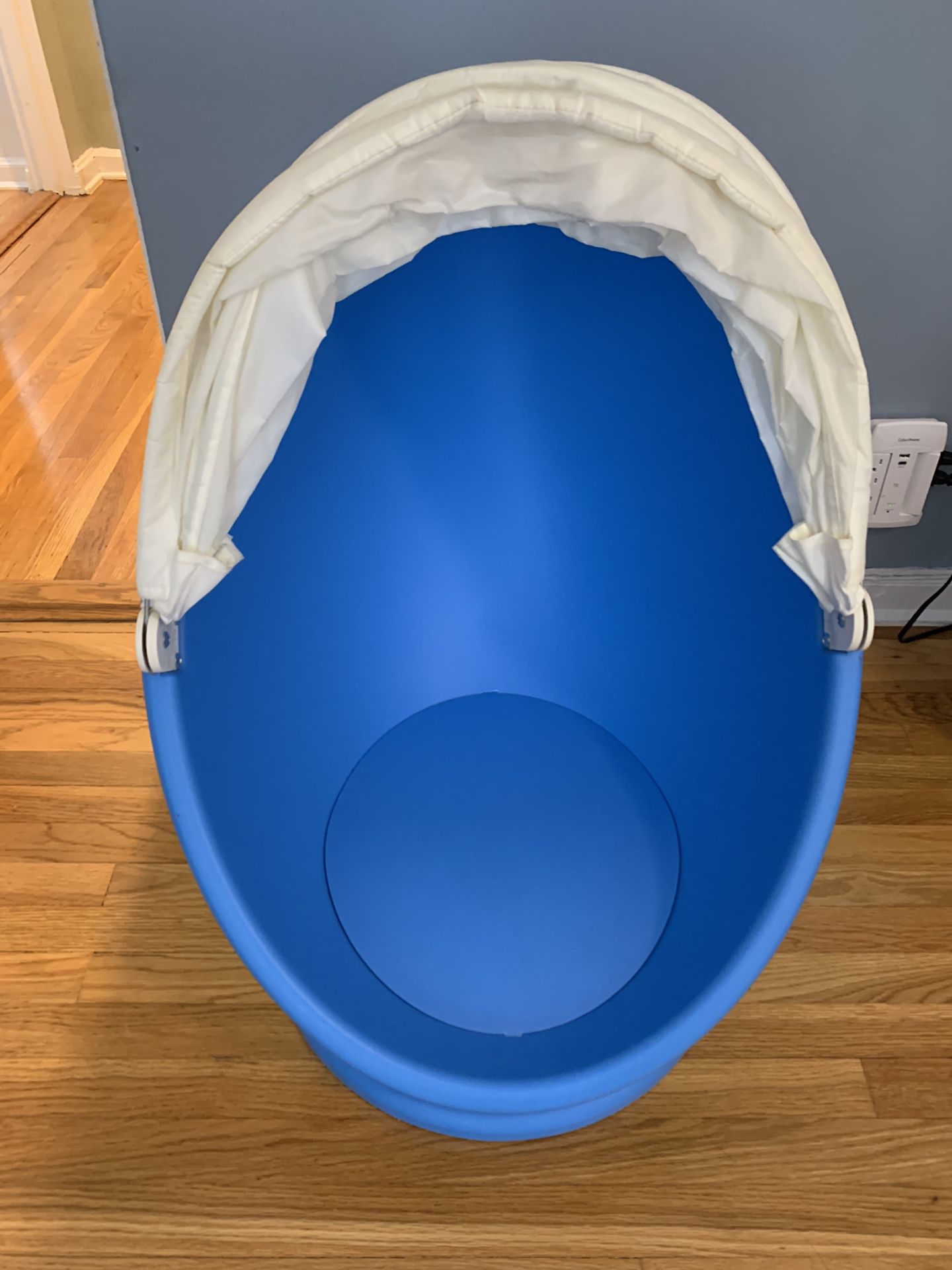 Ikea Children’s Kid’s Egg Shape PS LÖMSK Swivel Chair - Blue
