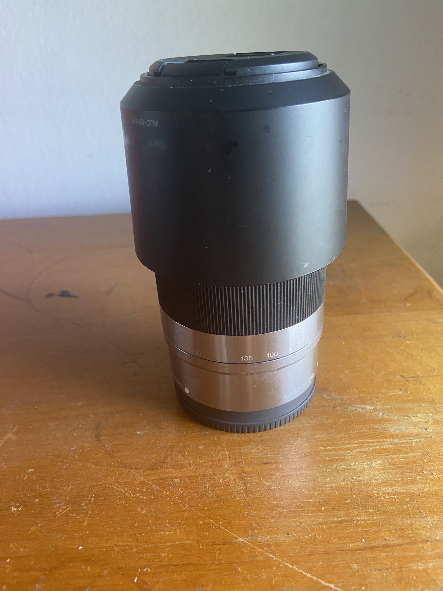 Sony 55-210mm 3.8x Zoom Lens (Silver)