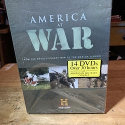 America at War: The History Channel (DVD, 14-Disc Set) Brand New & Sealed
