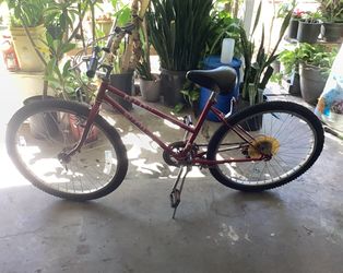 Red Vintage Mountain Bike