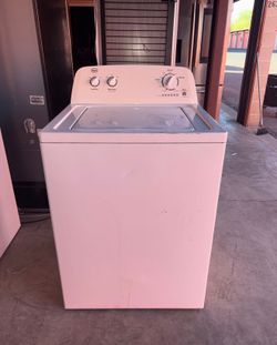 White Roper Washer
