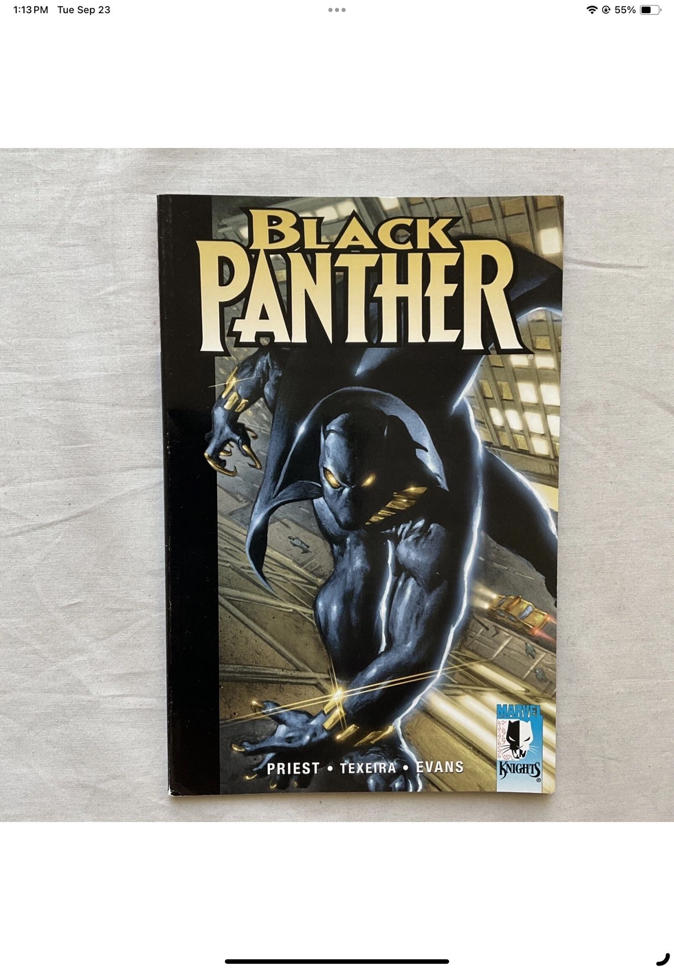 Marvel Comics Black Panther Vol. 2 #1-5 The Client TPB (2001) Marvel Knights