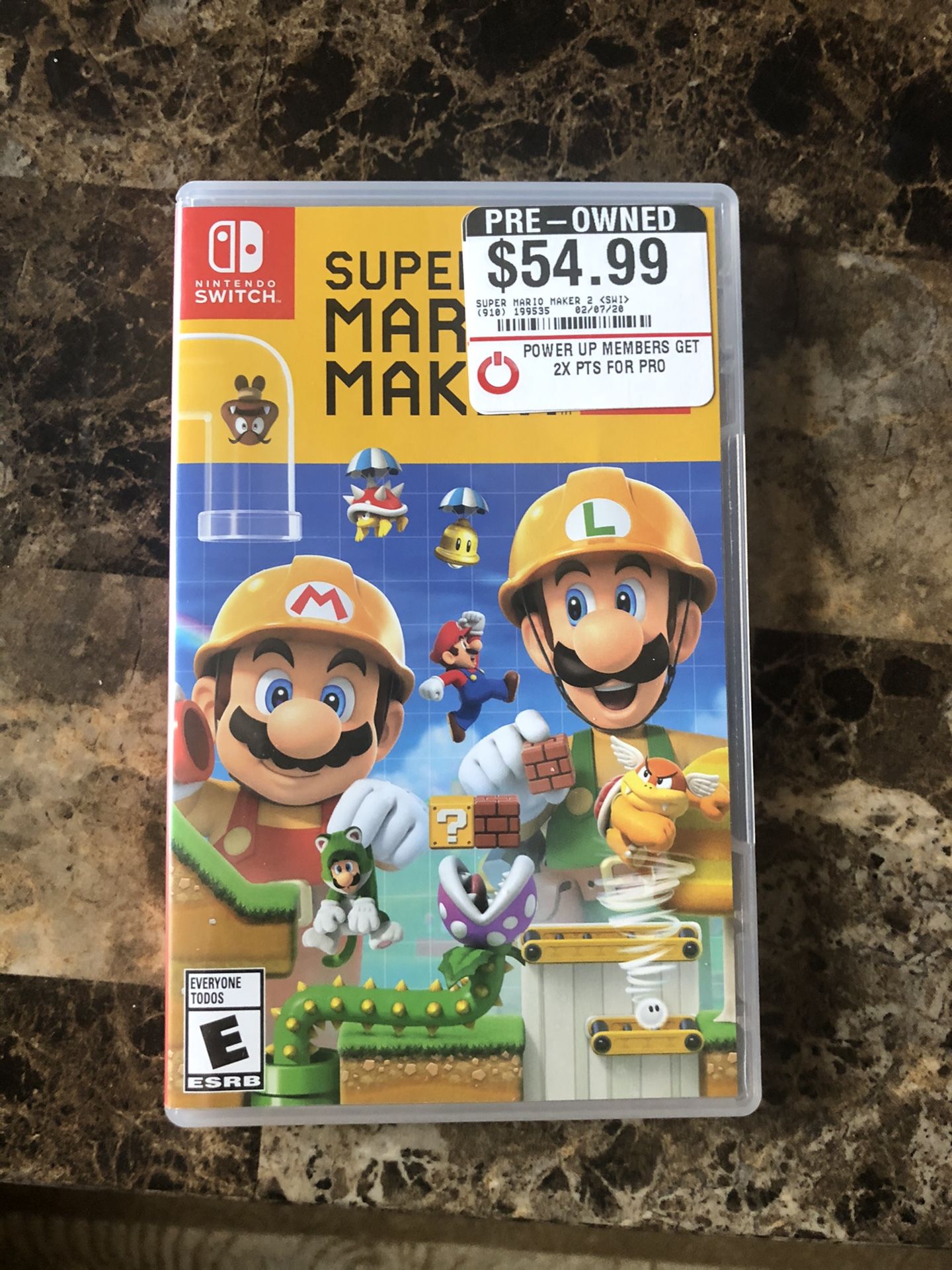 Super Mario Maker 2 Nintendo Switch Video Game