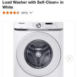 Samsung 4.5cu Washer OBO