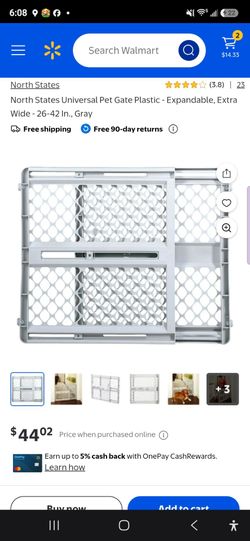 Brand new pet gate