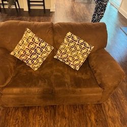 2 Piece Sofa And Loveseat Also Glass Dinette Table 
