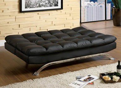 Futon Sofa ( Black and Brown)