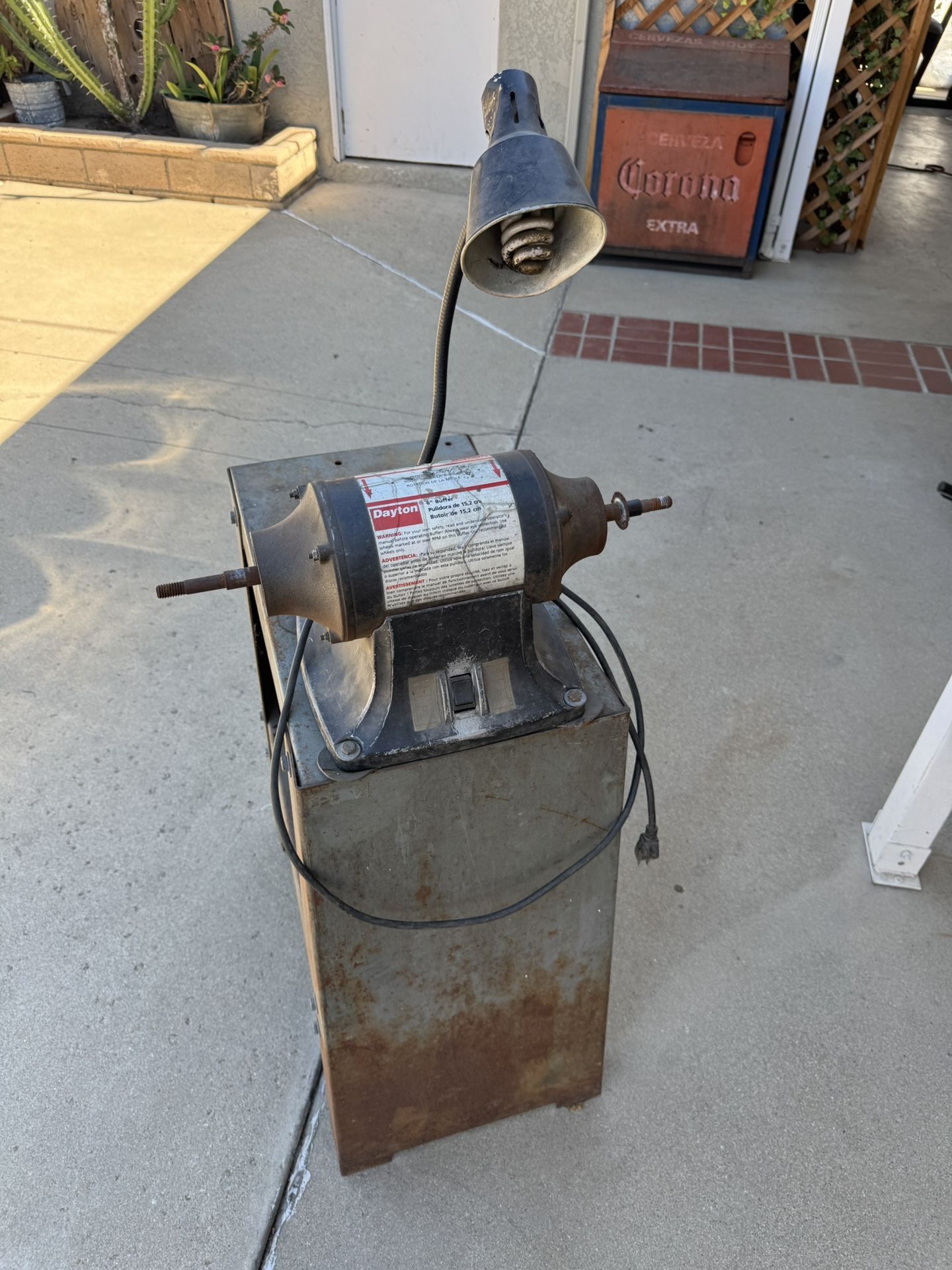 6 Inch Buffer With Stand