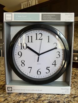 Brand New - 9” Wall Clock