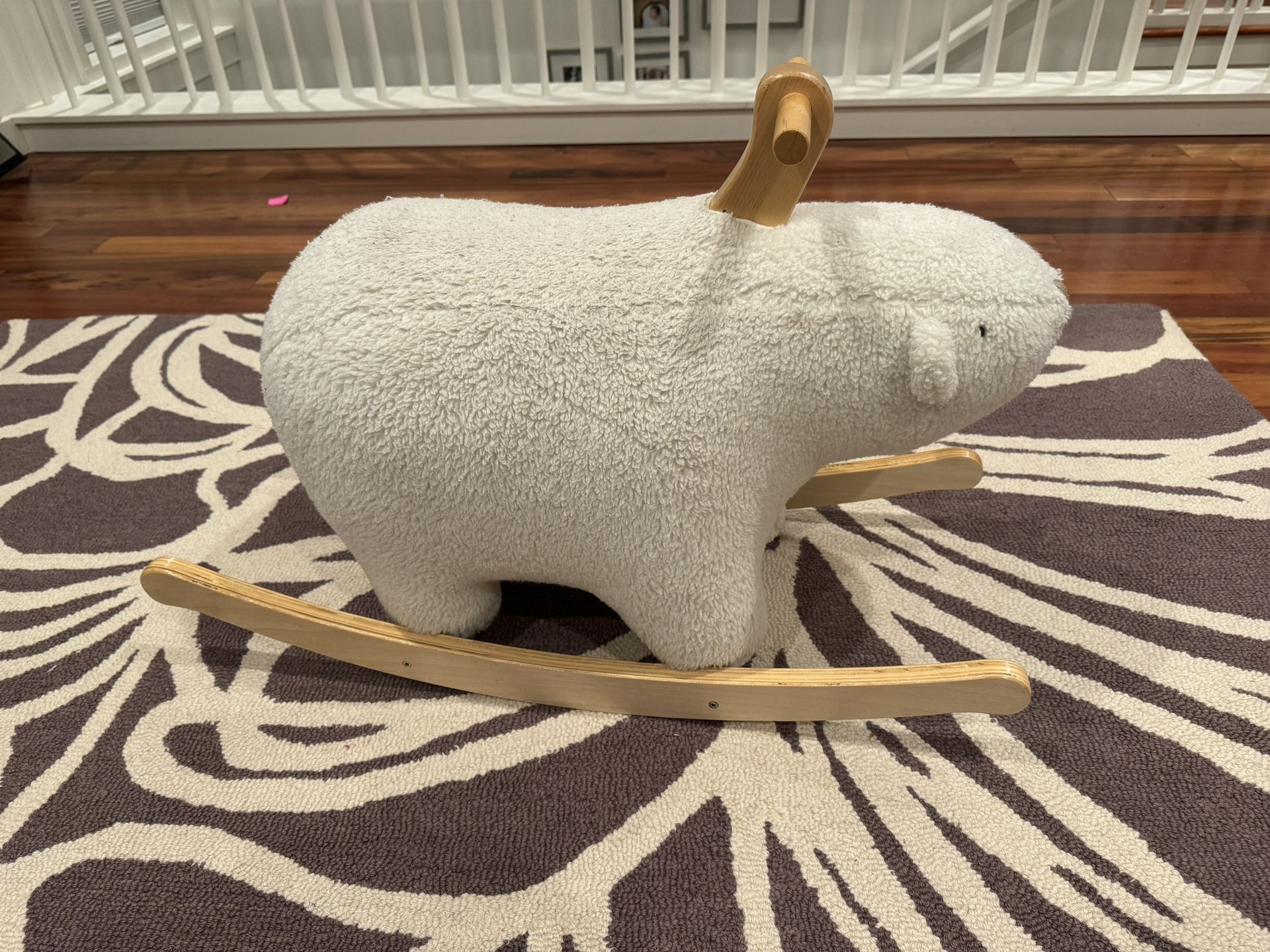 Land Of Nod Polar Bear Rocker
