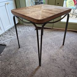 Sturdy Deco Rustic Side Table