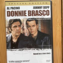 Donnie Brasco Carlito’s Way Casino Goodfellas Live By Night DVD Brand New & Used Five Film lot
