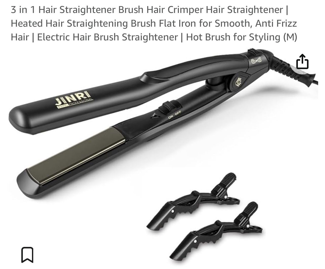 Jinri Paris Hair Straightener 