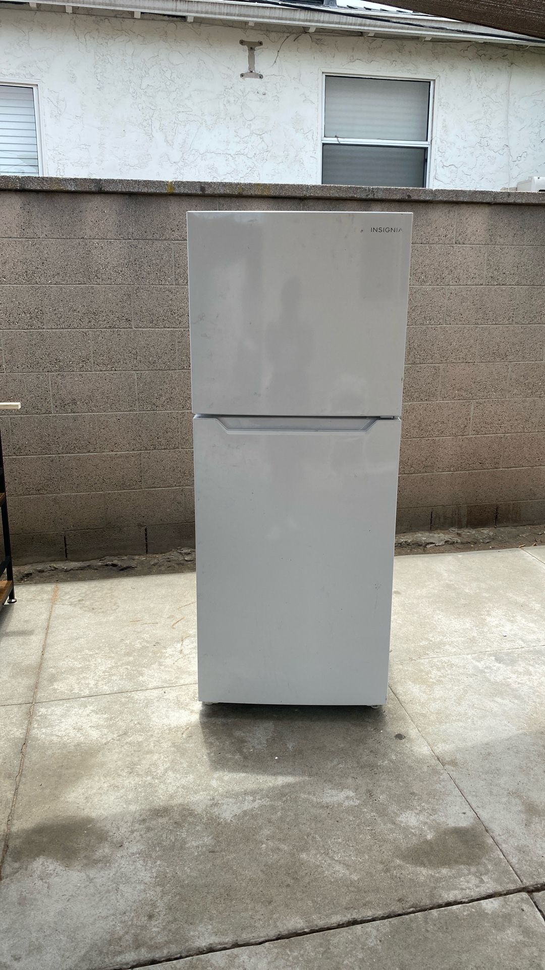 White fridge