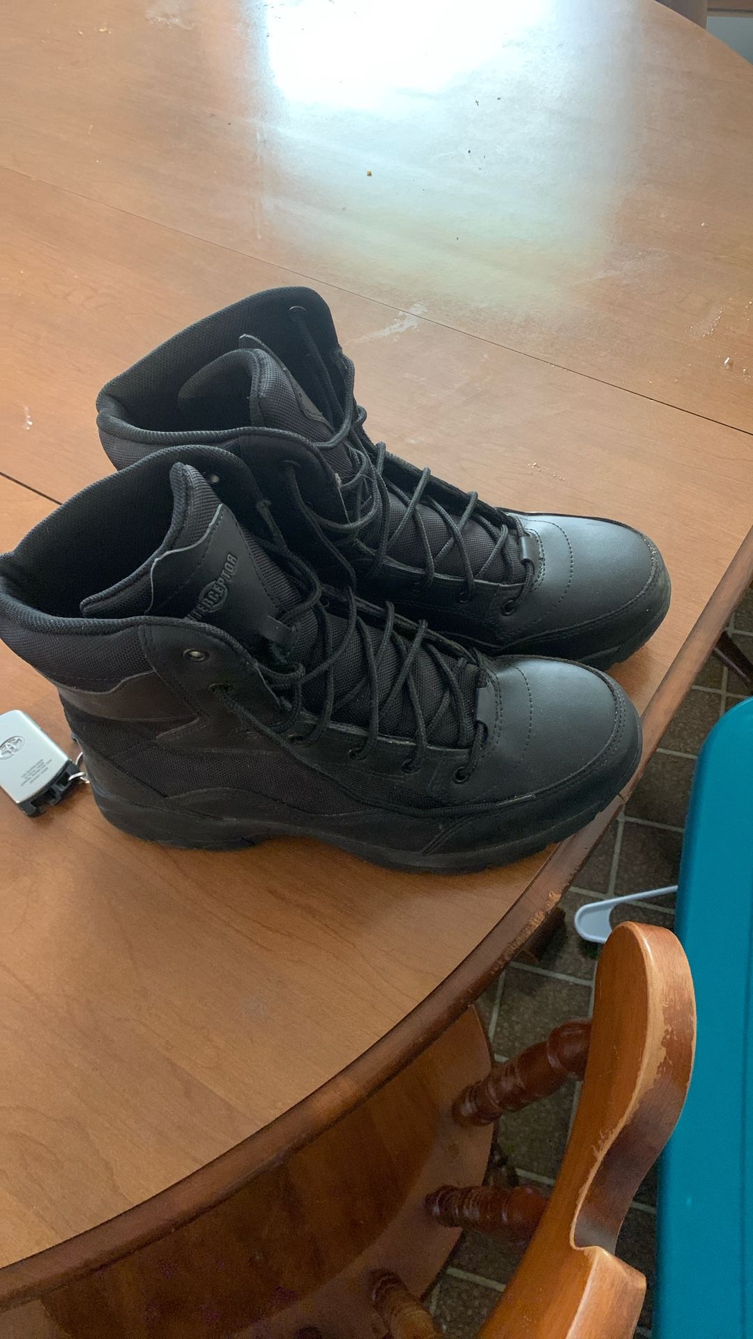 Interceptor Steel Toe Boots Size 9.5