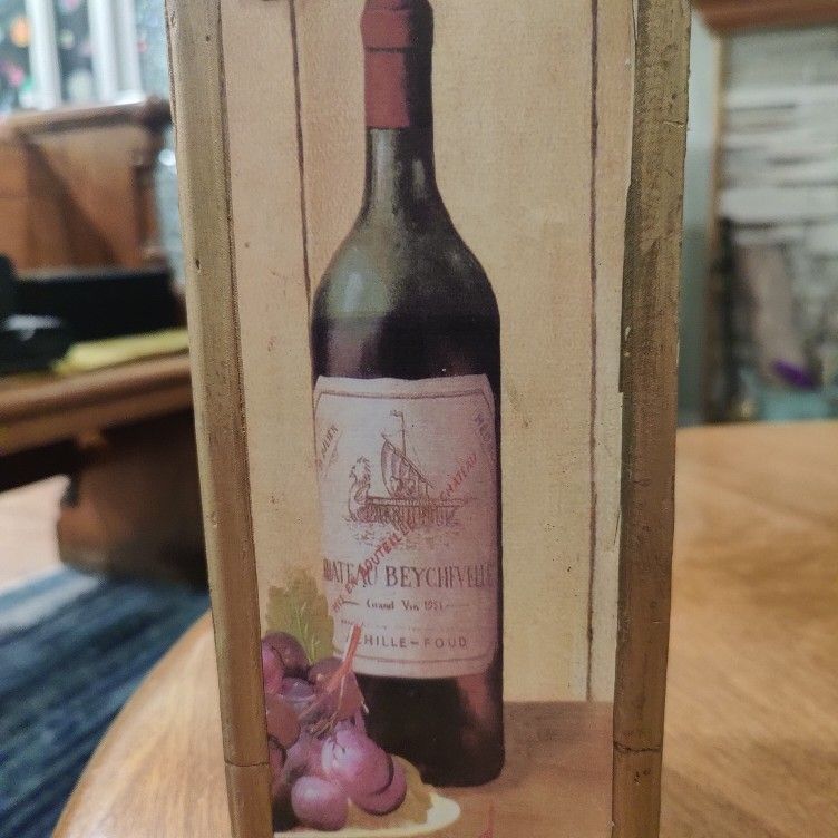 Wooden wine Bottle Gift Box ..
