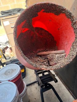 Poly cement mixer