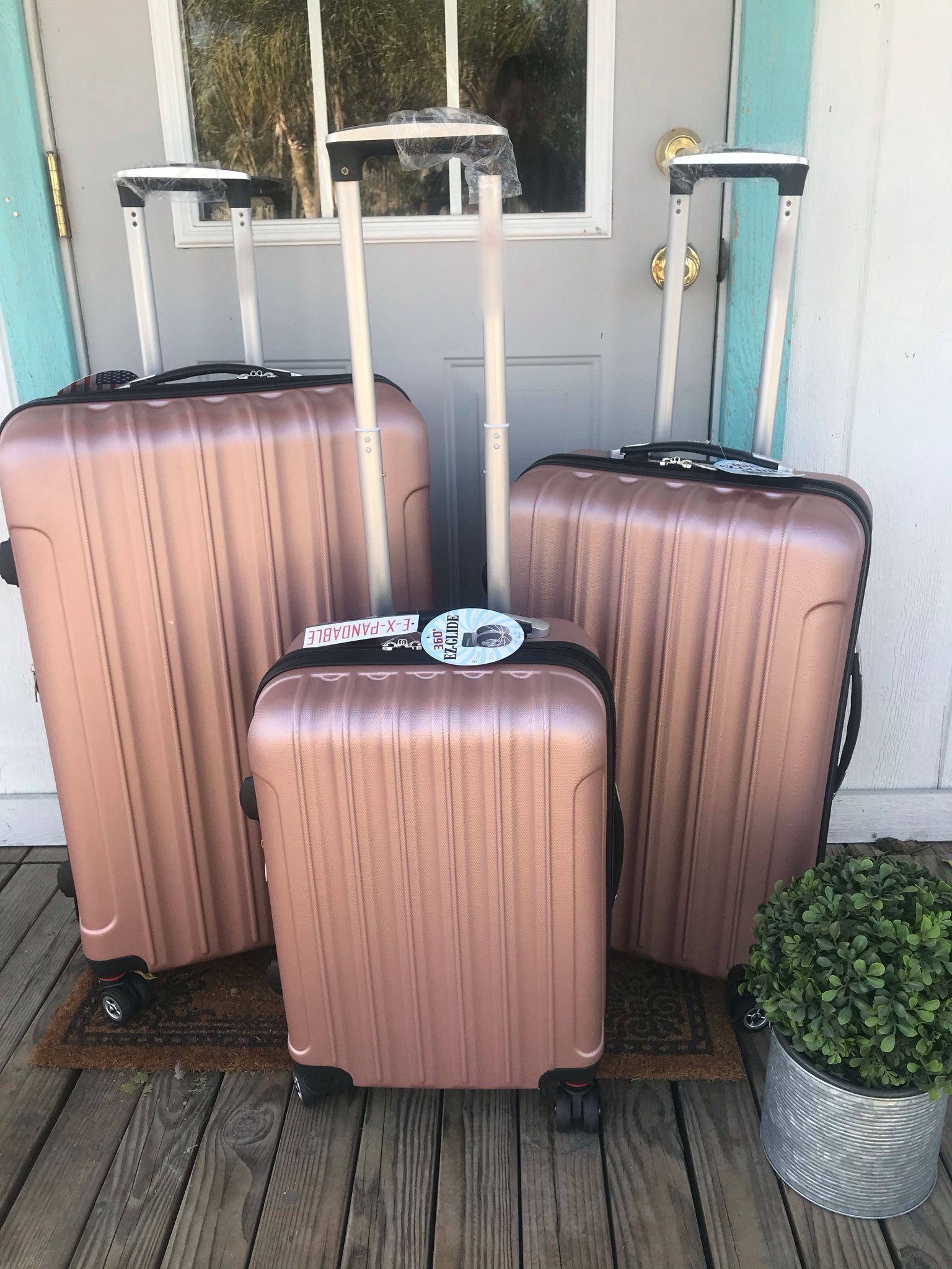 Luggage set 30” 26” 20” carry on suitcase maletas travel bag back pack vanity makeup bag