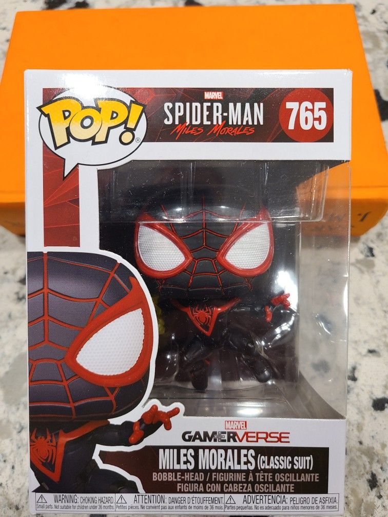 Miles Morales Classic Syit Spider Man Funko