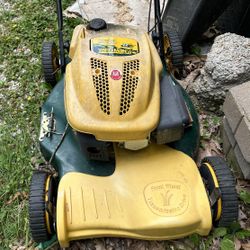 Yard-Man POWER Yard Man 22-Inch 139cc MTD OHV Gas Powered Side Discharge/Mulching Self-Propelled Lawn Mower