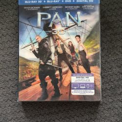 Pan 3D (Blu Ray 3D + Blu Ray + DVD + Digital HD)