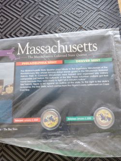 UNCIRCULATED COIN - Massachusetts Quarter (1/4/2000)