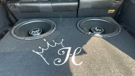 Audiopipe Dual Subwoofer Ported Box