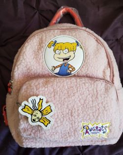 Hot Topic Rugrats Angelica Sherpa Backpack