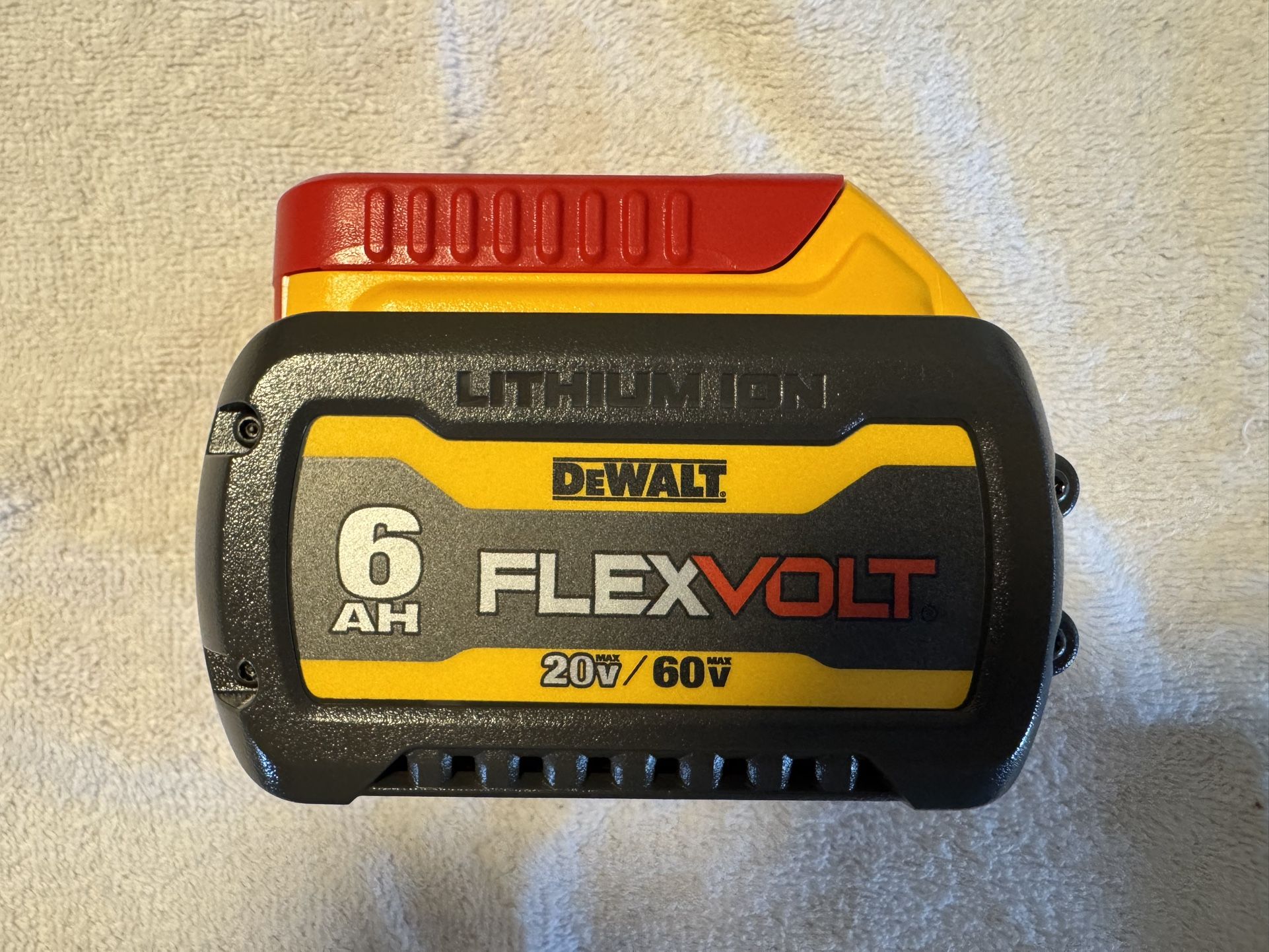 Dewalt Battery FlexVolt 6.0ah - New $130