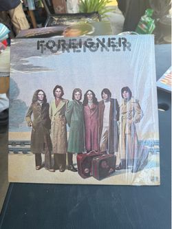 Foreigner ~ Self Titled LP Vinyl Record 1977 Atlantic ‎SD 18215 VG/EX
