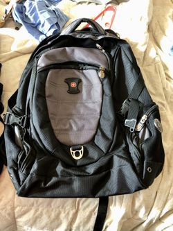 Swiss Army Back Pack Black 